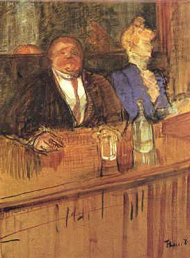 Henri  Toulouse-Lautrec Bar Germany oil painting art